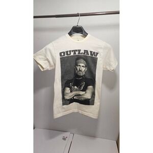 Zion Rootswear Willie Nelson Outlaw Graphic T Shirt Size Medium